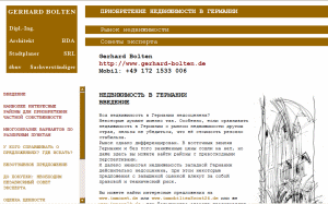 BUYING REAL ESTATE IN GERMAN
