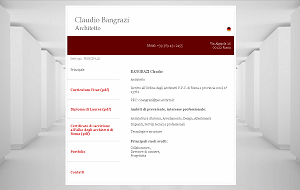 Architetto Claudio Bangrazi
