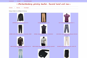 Markenkleidung g�nstig kaufen
